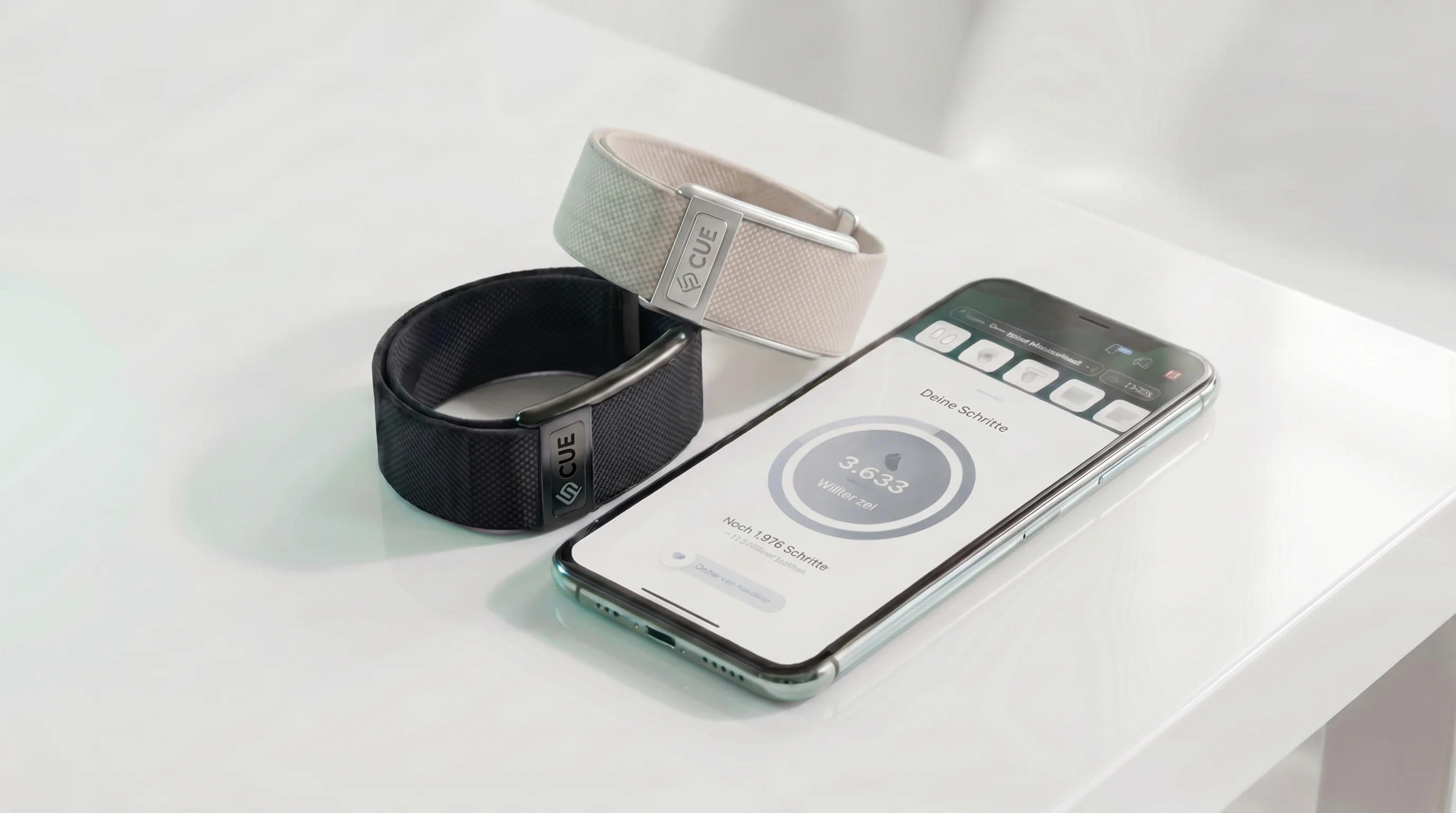 Elegantes Health-Tracking-Armband am Handgelenk